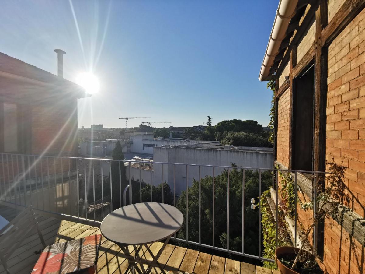 La Terrasse Suspendue Des Arenes - Une Nuit A Ним Екстериор снимка
